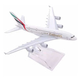 Miniatura Avião Emirates Airline Airbus A380