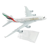 Miniatura Avião Emirates Airline Airbus A380