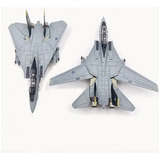 Miniatura Avião F-14 Tomcat 1:100 Top Gun Asa Variável