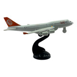 Miniatura Avião Gol Metal Fricção 14 Cm Comercial 