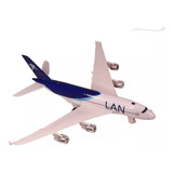 Miniatura Aviao Lan Metal Boeing Airbus 18 X20 Cm