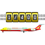 Miniatura Avião Md-82 Alitalia Mcdonald's 1/400 Dragon Wings