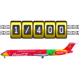 Miniatura Avião Md-83 Fifa 2014 Oy-rue 1/400 Phoenix *leia
