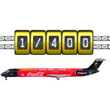 Miniatura Avião Md-83 Fifa Copa Do Mundo 2010 1/400 Phoenix