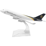 Miniatura Avião Metal Ups Aeronave Comercial Ups
