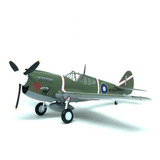 Miniatura Avião Militar P-40m Sqn Rnza 1943 1:48 Easy Model