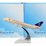 Miniatura Avião Saudi Arabian Airline Boeing 747 Metal
