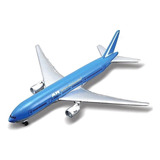 Miniatura Avião Tailwinds Boeing 777-200 Azul