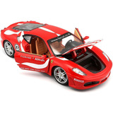 Miniatura Bburago Ferrari F430 Fiorano 1/24 Vermelho