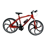Miniatura Bicicleta Moutain Bike Mini Vermelha Crazy