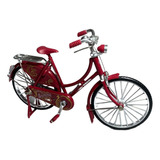 Miniatura Bicicleta Retrô Brinquedo De Coleção