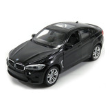 Miniatura Bmw X6m Preto Rastar 1/24