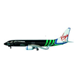 Miniatura Boeing 737-800 Virgin Blue Gillette Frete Grátis