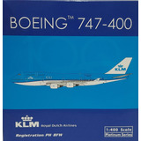 Miniatura Boeing 747 Klm 100 Anos 1:400