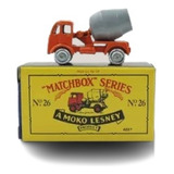 Miniatura Caminhão Betoneira  Matchbox Series