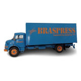 Miniatura Caminhão Brasileiro Mercedes Bens Baú 1113,