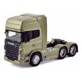 Miniatura Caminhão Carreta Scania V8 R730 1/64 Welly