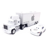 Miniatura Caminhão Carros Apple Mcqueen #84 Mack Hauler Cars