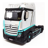 Miniatura Caminhão Cavalo Mercedes Benz Actros 1:43 Burago