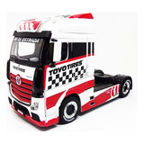 Miniatura Caminhão Cavalo Mercedes Benz Actros 1:43 Burago