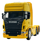 Miniatura Caminhão Cavalo Scania V8 R730 1:32 Welly 