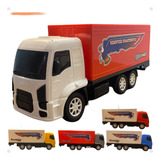 Miniatura Caminhão Com Baú Funcional Ford Cargo Diverplas