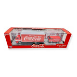 Miniatura Caminhão Dodge L600 Coe + Van 64 Coca Cola M2 1/64