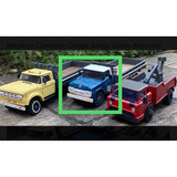 Miniatura Caminhão Ford F350 Artesanal Madeira Antigo Usado