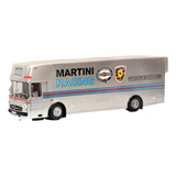 Miniatura Caminhão Mercedes O-317 Martini Racing