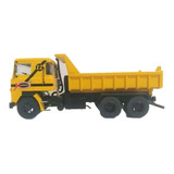 Miniatura Caminhão Trucado Scania Lks140 Amarelo 1/43
