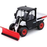 Miniatura Carregadeira Bobcat S560 Pá De Neve ( 10cm ) 