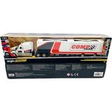 Miniatura Carreta Baú Design Custom Haulers Comp Maisto 1/64