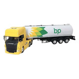 Miniatura Carreta Scania R730 Ls Tanque 1/64 Welly