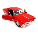 Miniatura Carrinho Buick Riviera Gran Sport 1965 Ferro 