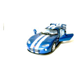 Miniatura Carrinho De Ferro Coleção Dodge Viper 2012