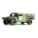 Miniatura Carrinho Fricção Militar Jeep Hammer