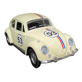 Miniatura Carrinho Fusca 1956 Clássico Herbie