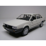 Miniatura Carrinho Santana Branco 1989 Escala 1:36 Em Metal Cor Branco