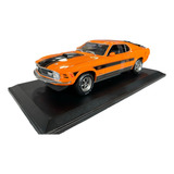 Miniatura Carro 1970 Ford Mustang Mach 1 1/18 Maisto Coleção