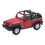 Miniatura Carro 2007 Jeep Wrangler Rubicon Escala 1:34