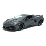 Miniatura Carro Chevrolet Corvette Stingray 2020 1:18 Maisto