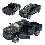 Miniatura Carro De Polícia Pick-up Police