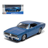 Miniatura Carro Dodge Charger R/t 1969 1/25 Maisto