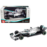 Miniatura Carro F1 W10 Lewis Hamilton 2019 #44 1/43 Bburago