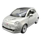 Miniatura Carro Fiat 500 Ferro Coleção Abre Portas
