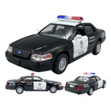 Miniatura Carro Ford Crown Victoria Policia Americana