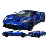 Miniatura Carro Ford Gt Kt5391 2017 Escala 1:38 Kinsmart