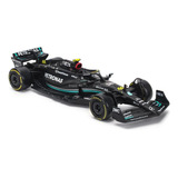 Miniatura Carro Formula 1 F1 Mercedes W14 E Lewis Hamilton