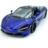 Miniatura Carro Mclaren 720s Fricção Coleção Abre Portas