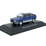 Miniatura Carro Nacional Volkswagen Vw Gol Gti 1989 - 1/43